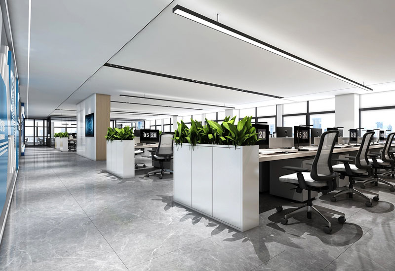 325平米郑州办公室装修效果图