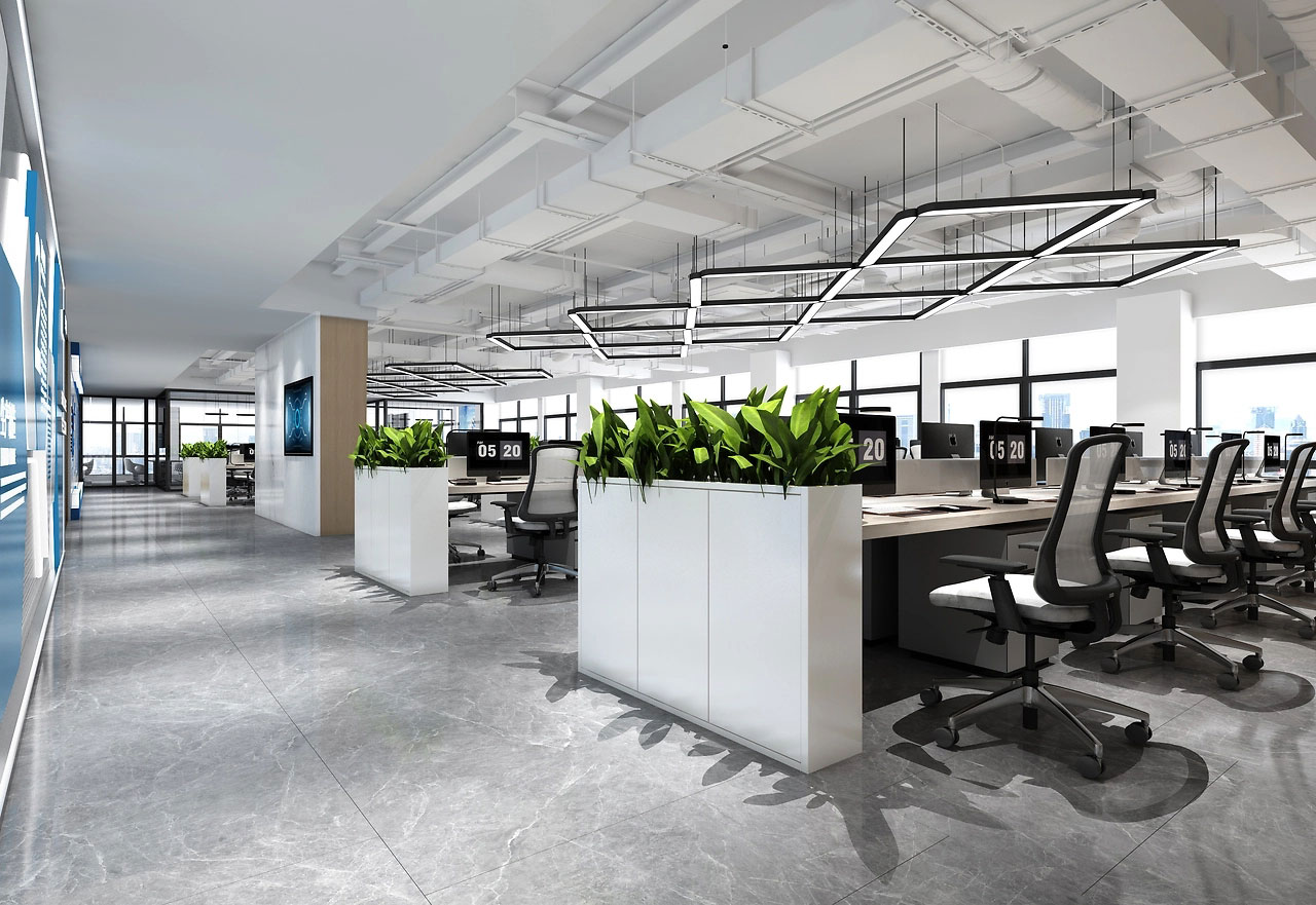 325平米郑州办公室装修效果图