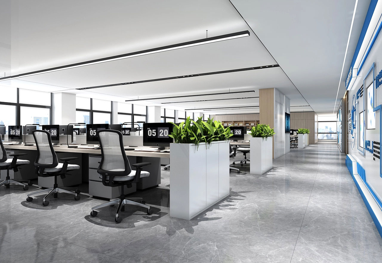 325平米郑州办公室装修效果图