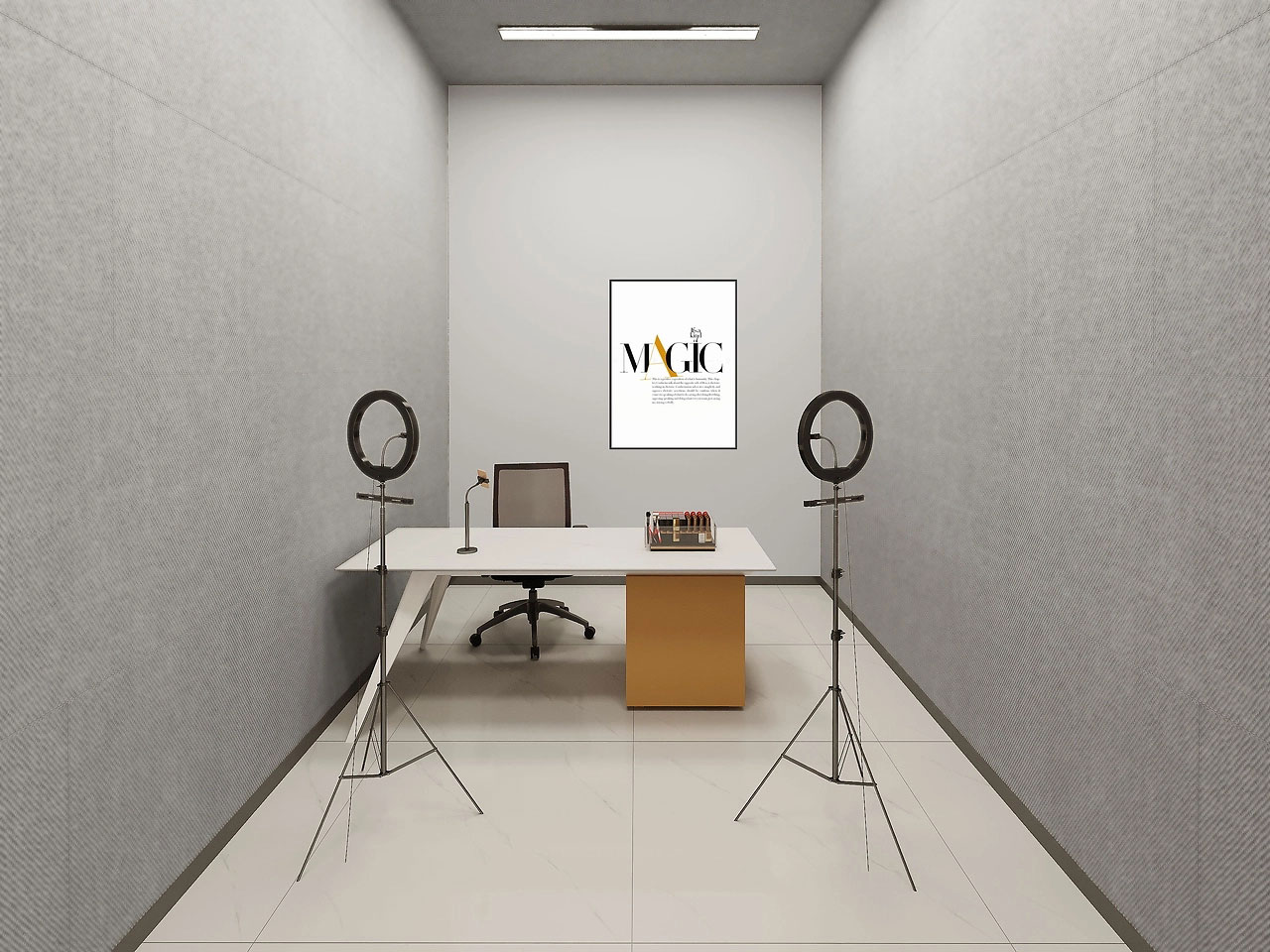 210平米郑州办公室设计装修效果图