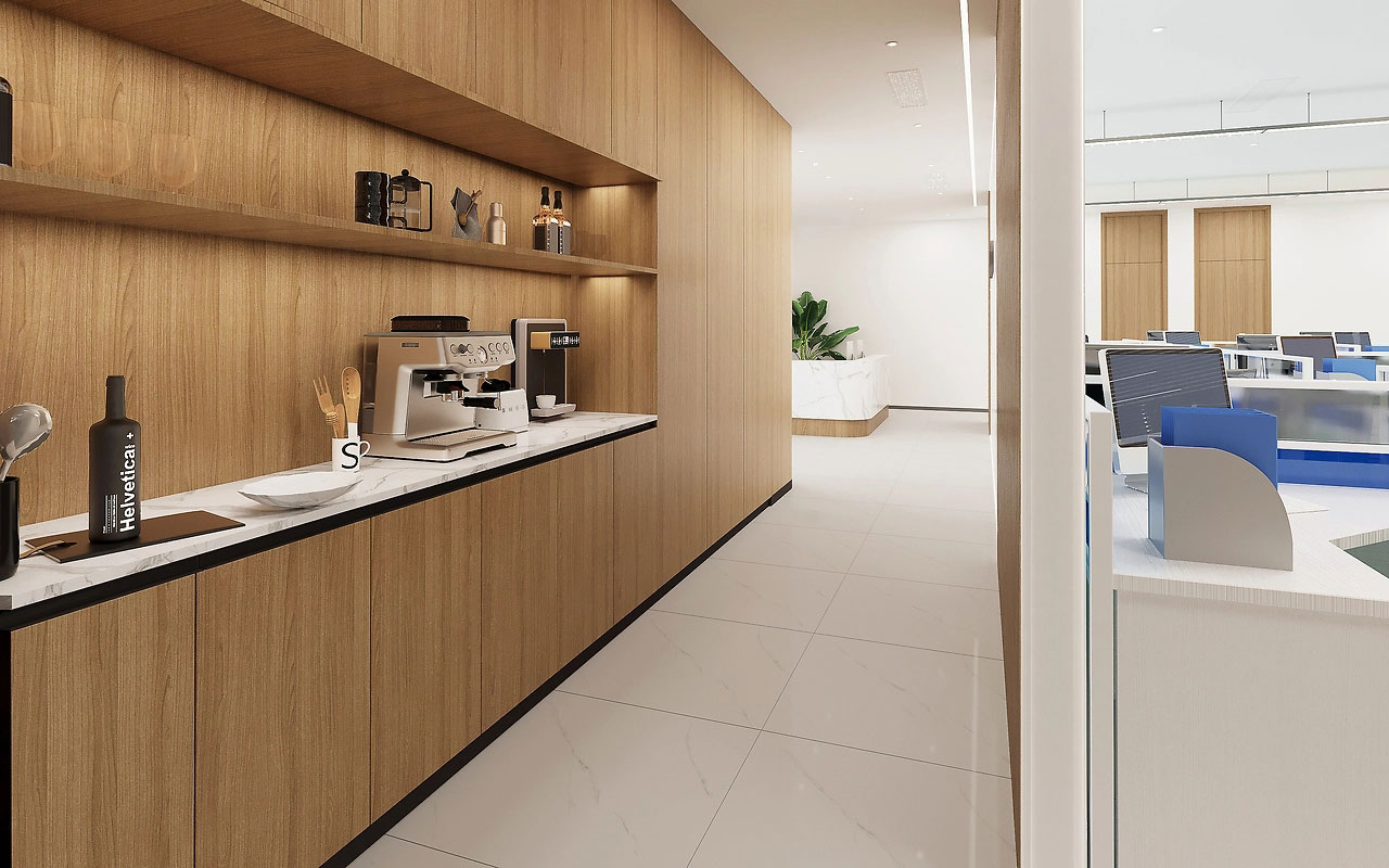 210平米郑州办公室设计装修效果图