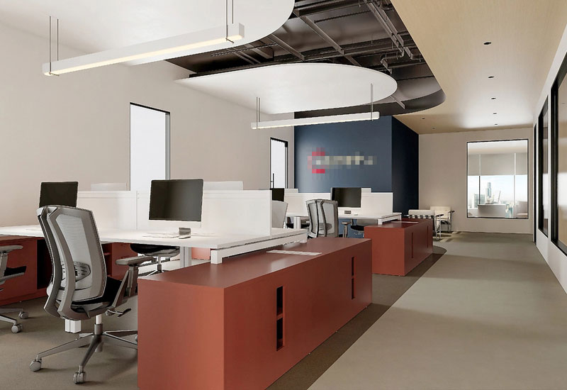 254平米郑州办公室设计施工效果图