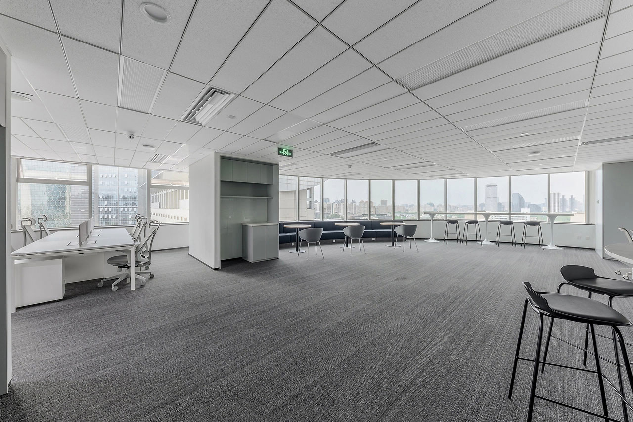 347平米新乡厂房办公室装修设计效果图