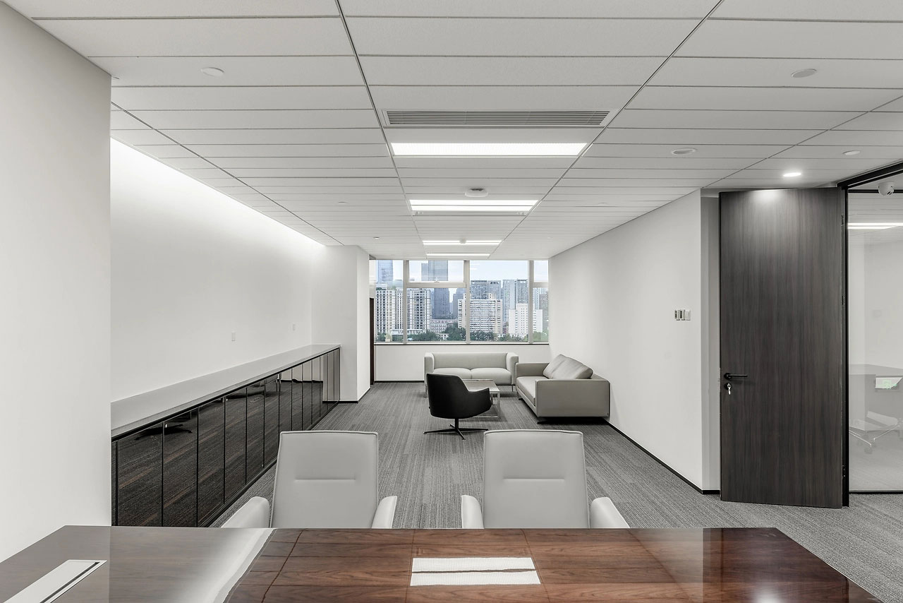 347平米新乡厂房办公室装修设计效果图