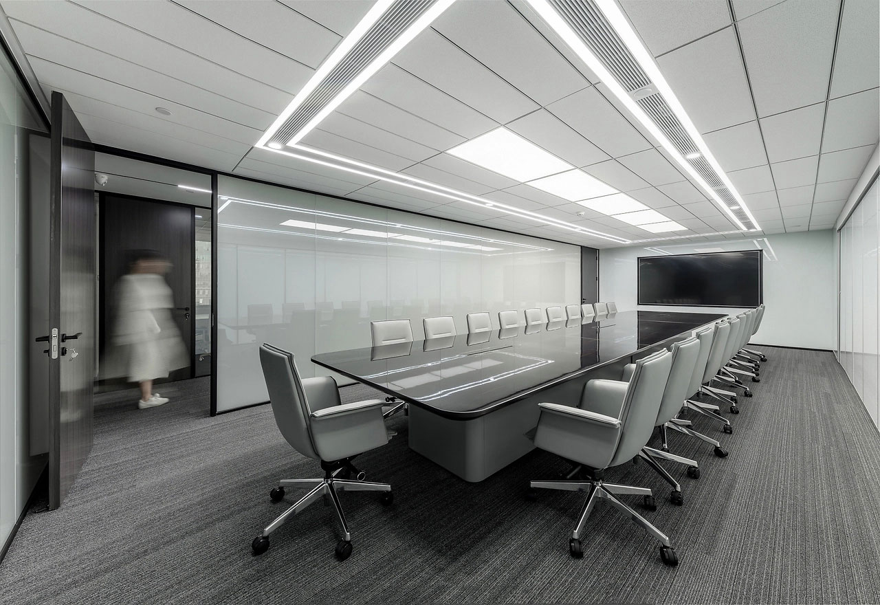 347平米新乡厂房办公室装修设计效果图