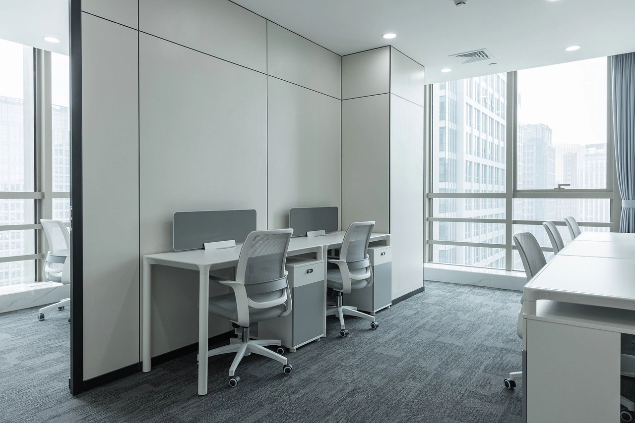 305平米郑州办公室装修设计效果图