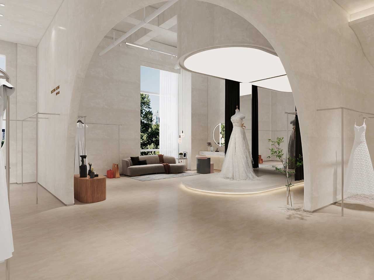 320平米郑州婚纱摄影店装修设计效果图