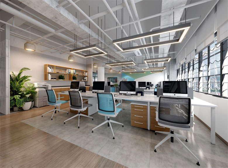 216平米郑州办公室设计装修效果图