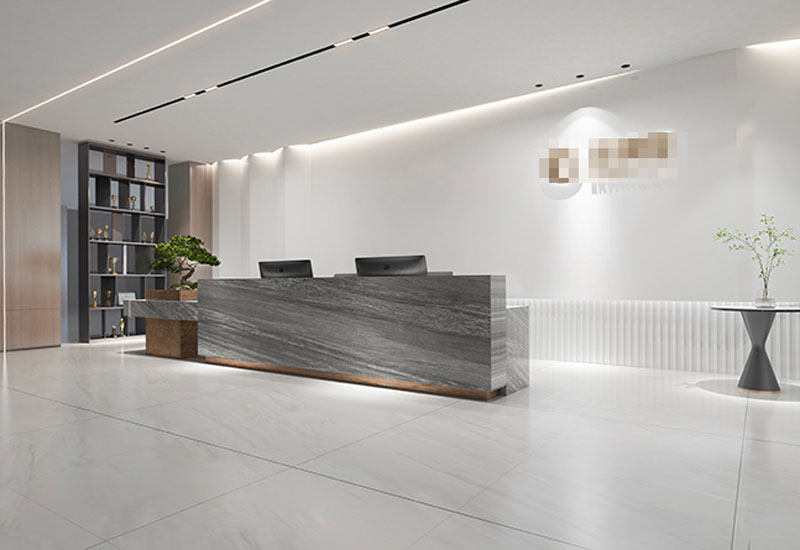 350平米郑州办公室装修施工效果图