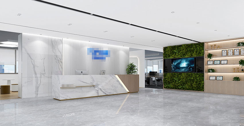 375平米郑州办公室装修设计效果图