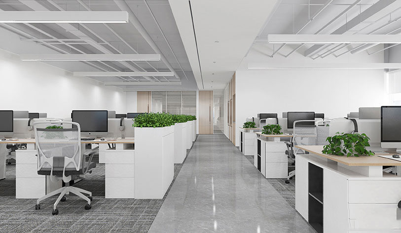 375平米郑州办公室装修设计效果图
