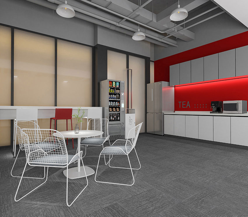 215平米郑州办公室装修设计效果图