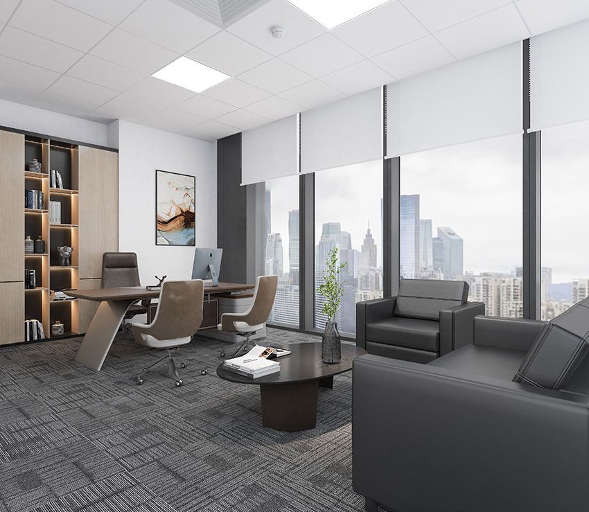 215平米郑州办公室装修设计效果图