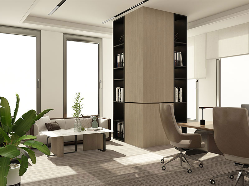 150平米郑州办公室装修设计效果图