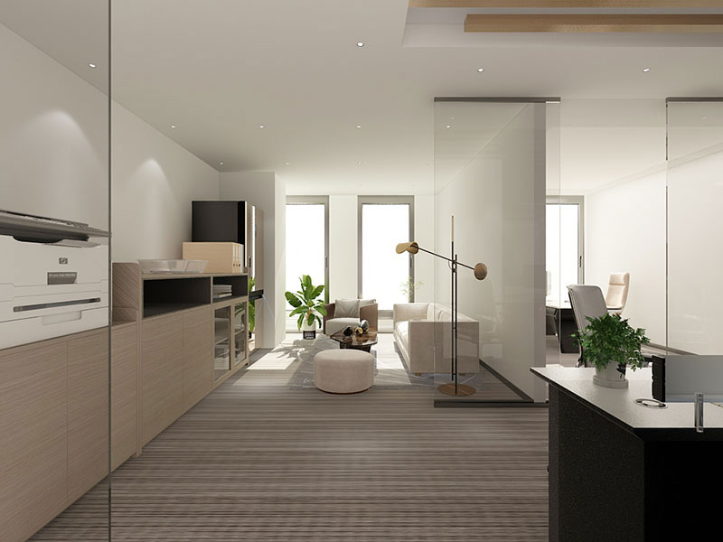 150平米郑州办公室装修设计效果图