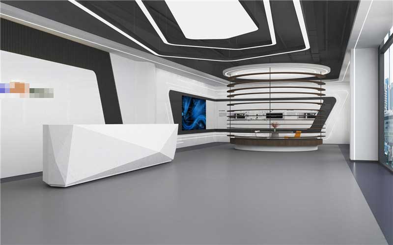 315平米企业办公室装修设计效果图