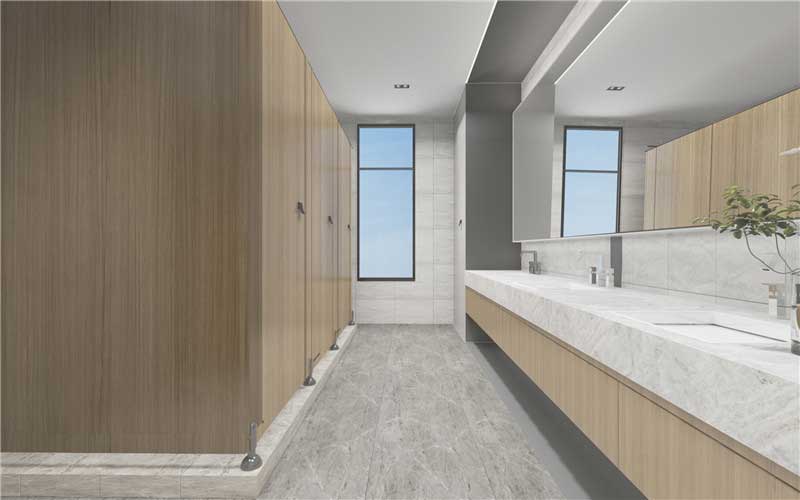 315平米企业办公室装修设计效果图