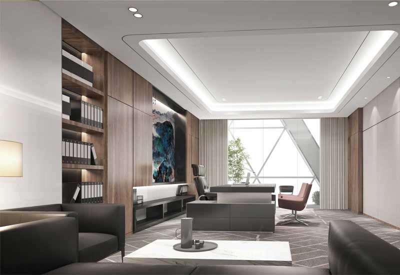 800㎡郑州办公室装修设计效果图