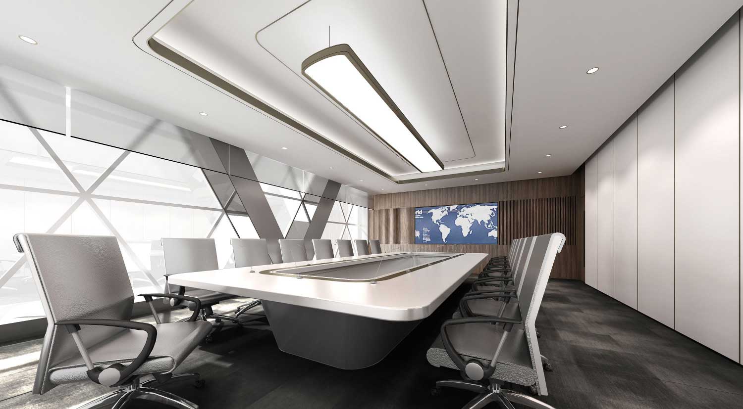 800㎡郑州办公室装修设计效果图