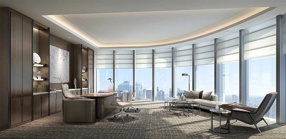 960平米郑州办公室装修设计效果图