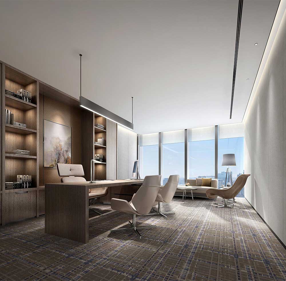 960平米郑州办公室装修设计效果图