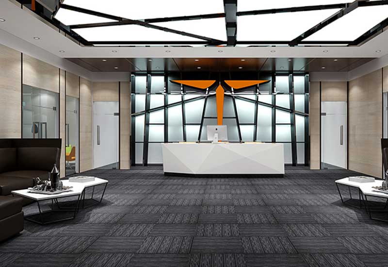 275平米郑州办公室装修施工效果图