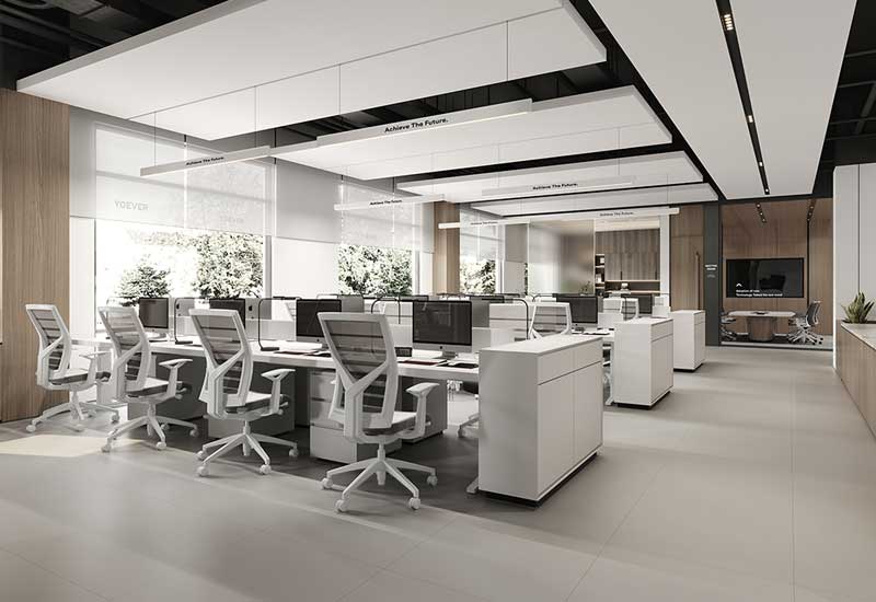 475平米郑州企业办公室设计效果图