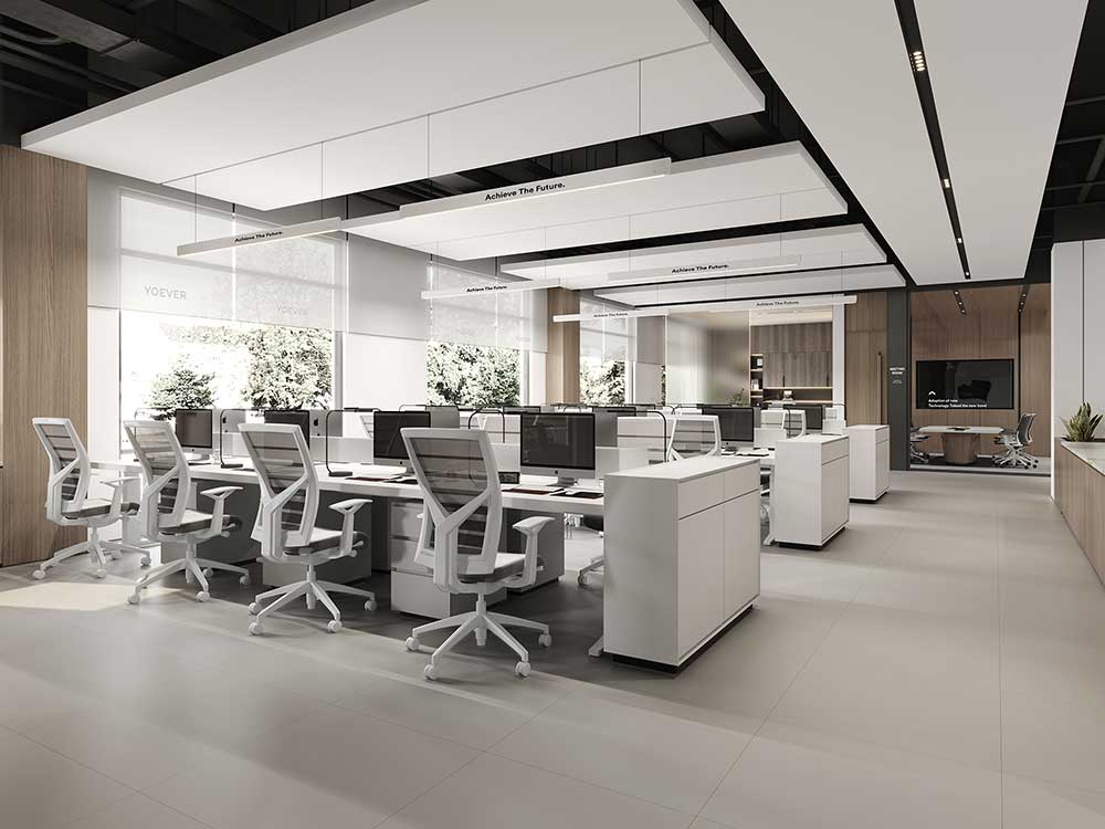 475平米郑州企业办公室设计效果图