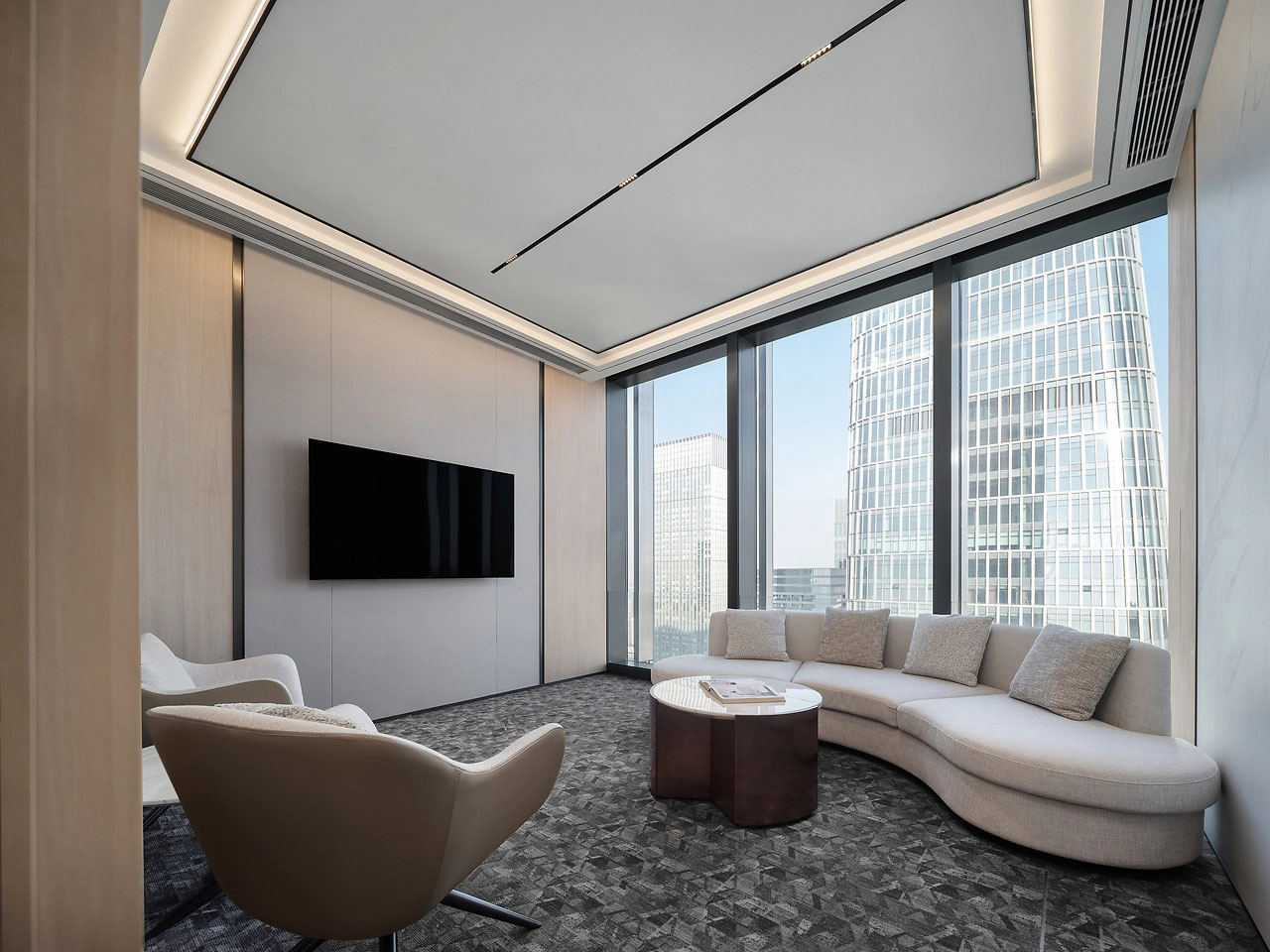 810平米郑州办公室装修效果图