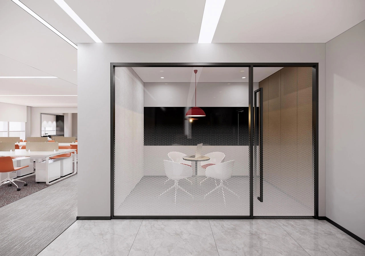 255平米郑州办公室设计装修效果图