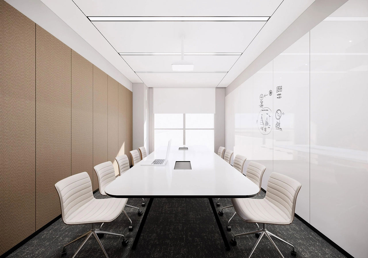 255平米郑州办公室设计装修效果图