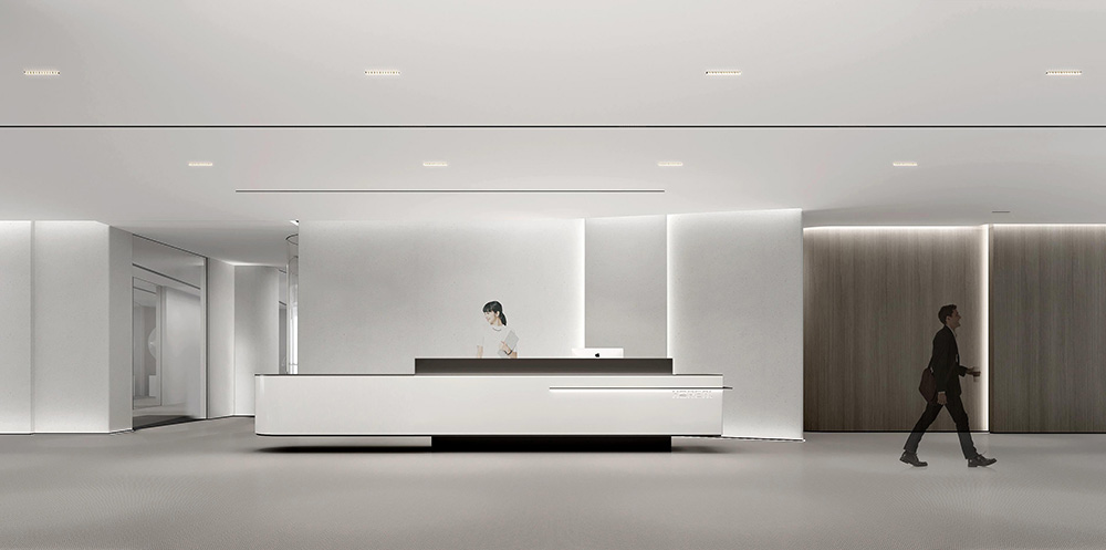 1200平米企业总部办公室设计效果图