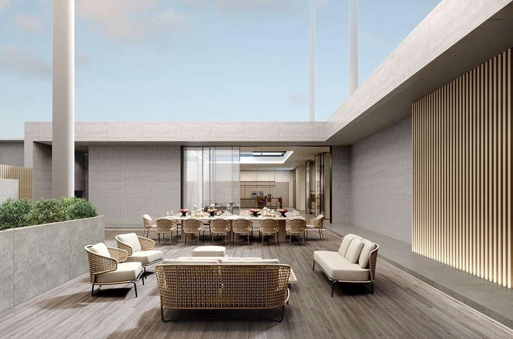 1200平米企业总部办公室设计效果图