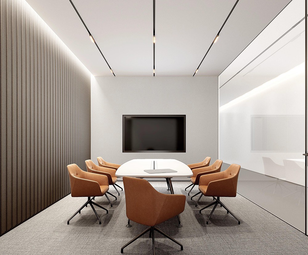 1200平米企业总部办公室设计效果图