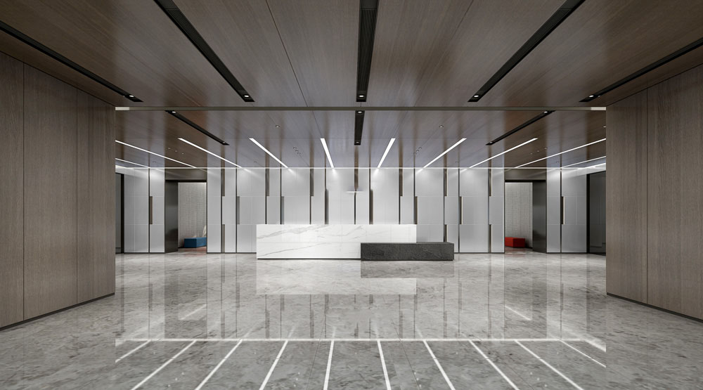 600平米郑州办公室装修设计效果图