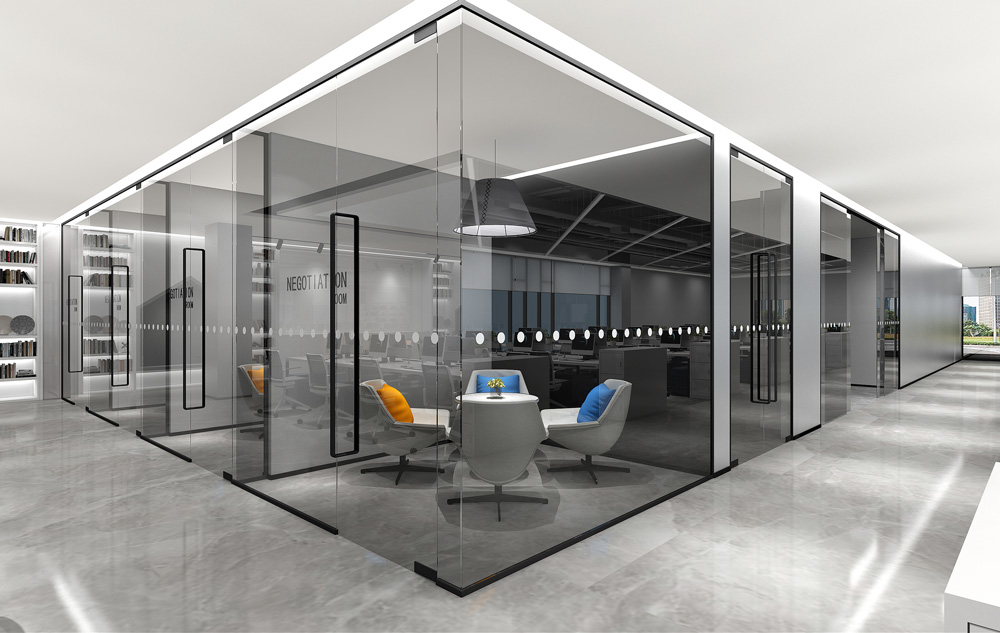 600平米郑州办公室装修设计效果图