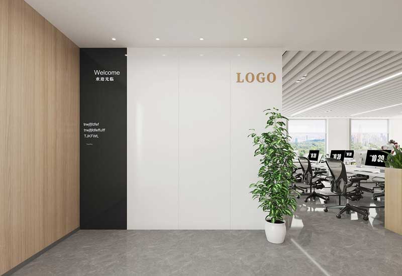 235平米郑州办公室设计施工效果图