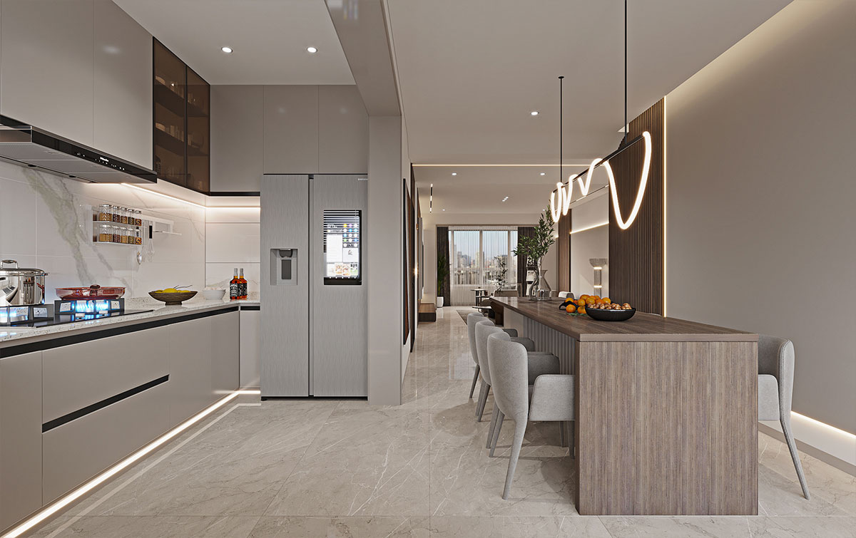 昌建翡翠苑137平米意式风格三居室装修效果图