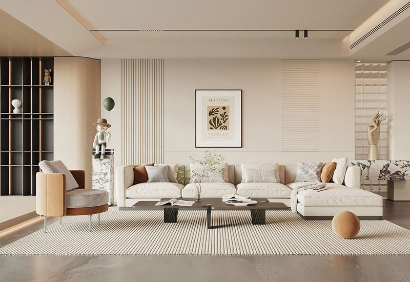 碧桂园豪园143平米现代简约风四居室装修效果图