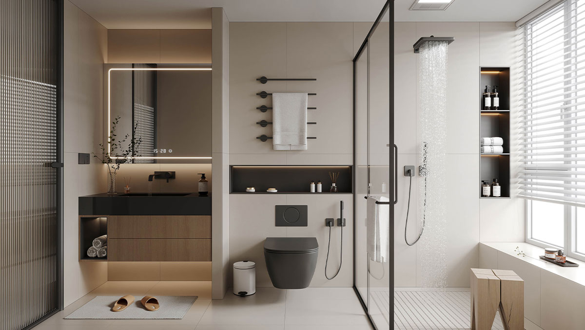 碧桂园豪园143平米现代简约风四居室装修效果图