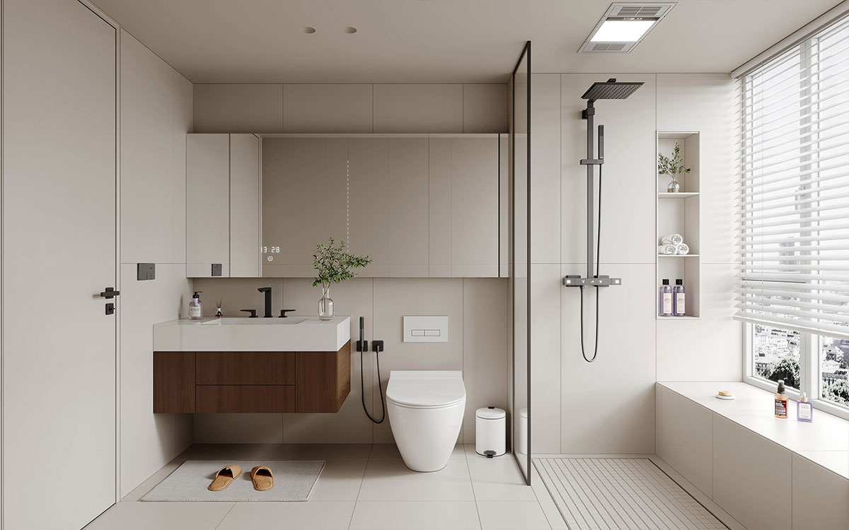 腾威城140平米中古风四居室装修效果图