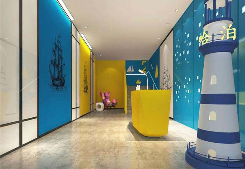 港湾主题酒店装修设计效果图