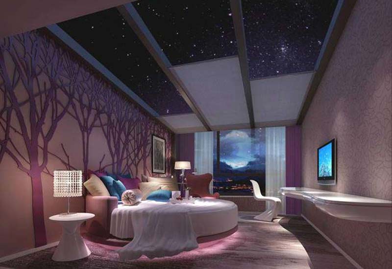 情侣主题酒店装修设计效果图