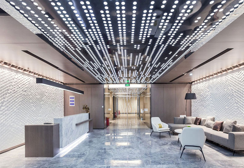 郑州办公楼装修设计：色彩心理学在办公室的应用