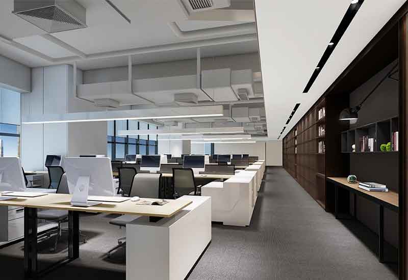 郑州办公室开放式办公区装修：协作氛围营造指南