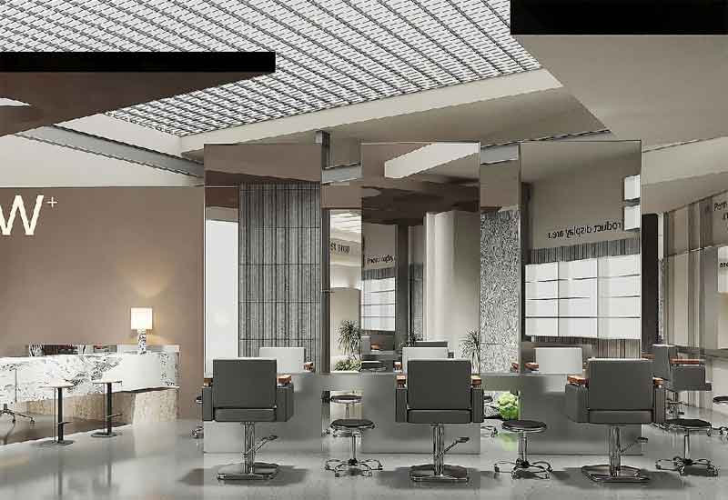 郑州理发店装修设计：潮流风格与理发工位动线优化