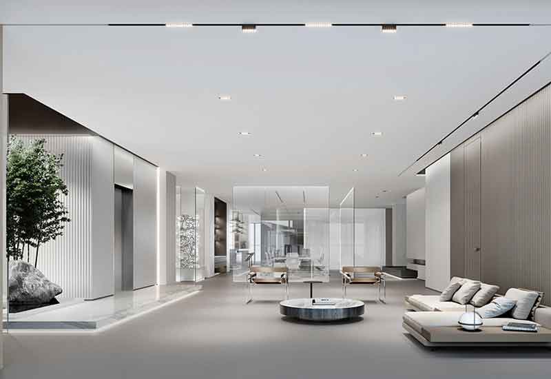 郑州办公室装修设计:地面材料的优选与应用