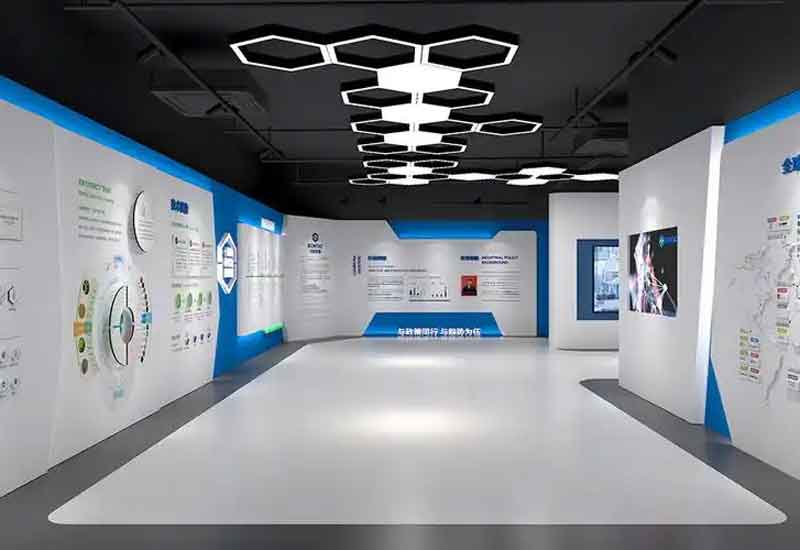 郑州二七区展厅设计施工：红色文化与商业的融合