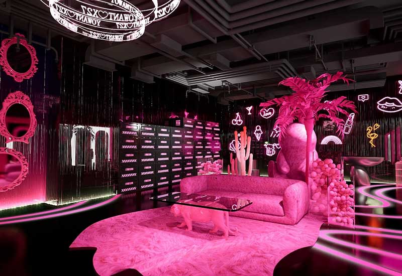 85平米郑州直播间设计效果图