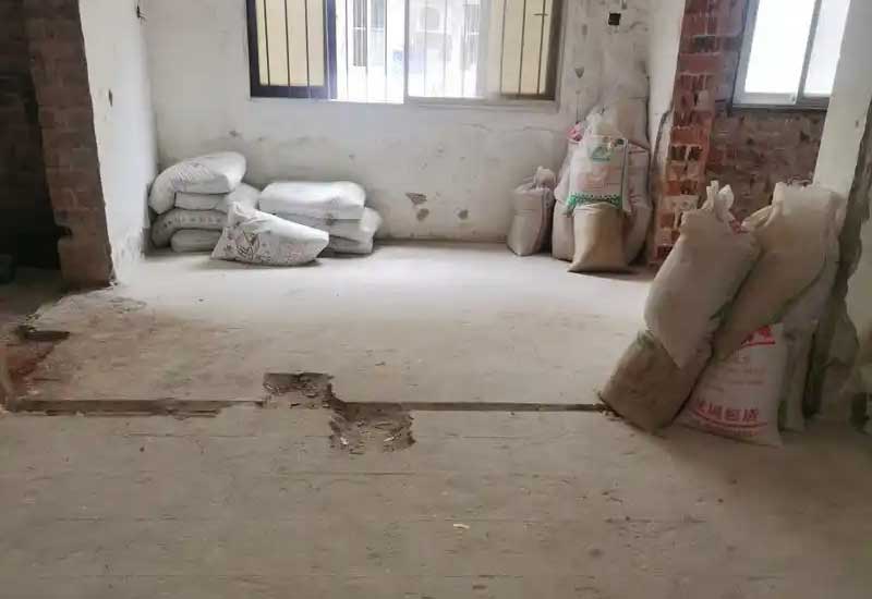 郑州旧房改造施工：老房地面的基层清理方法